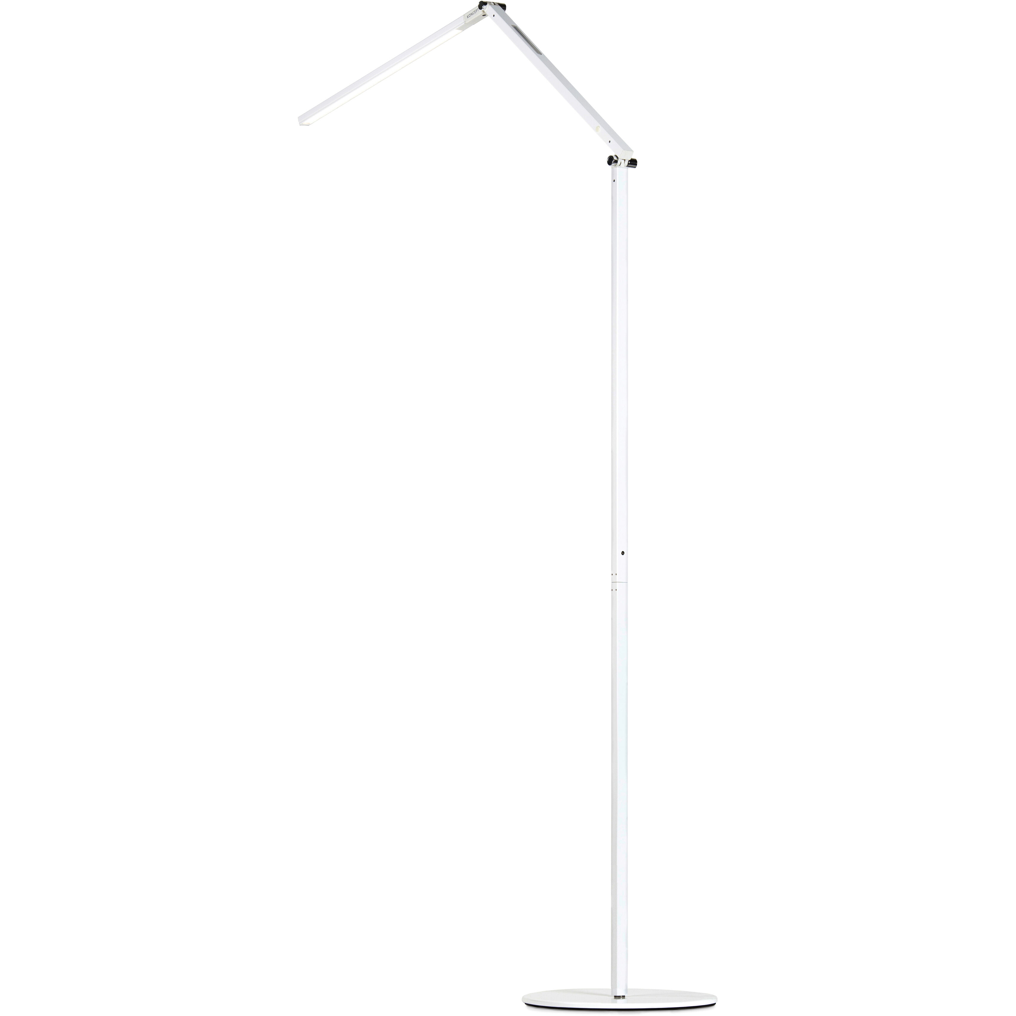 Z-Bar 32.7 inch 7.50 watt White Floor Lamp Portable Light